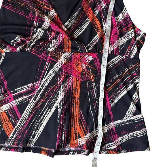 NWT Sleeveless Wrap Blouse - Picture 3 of 6